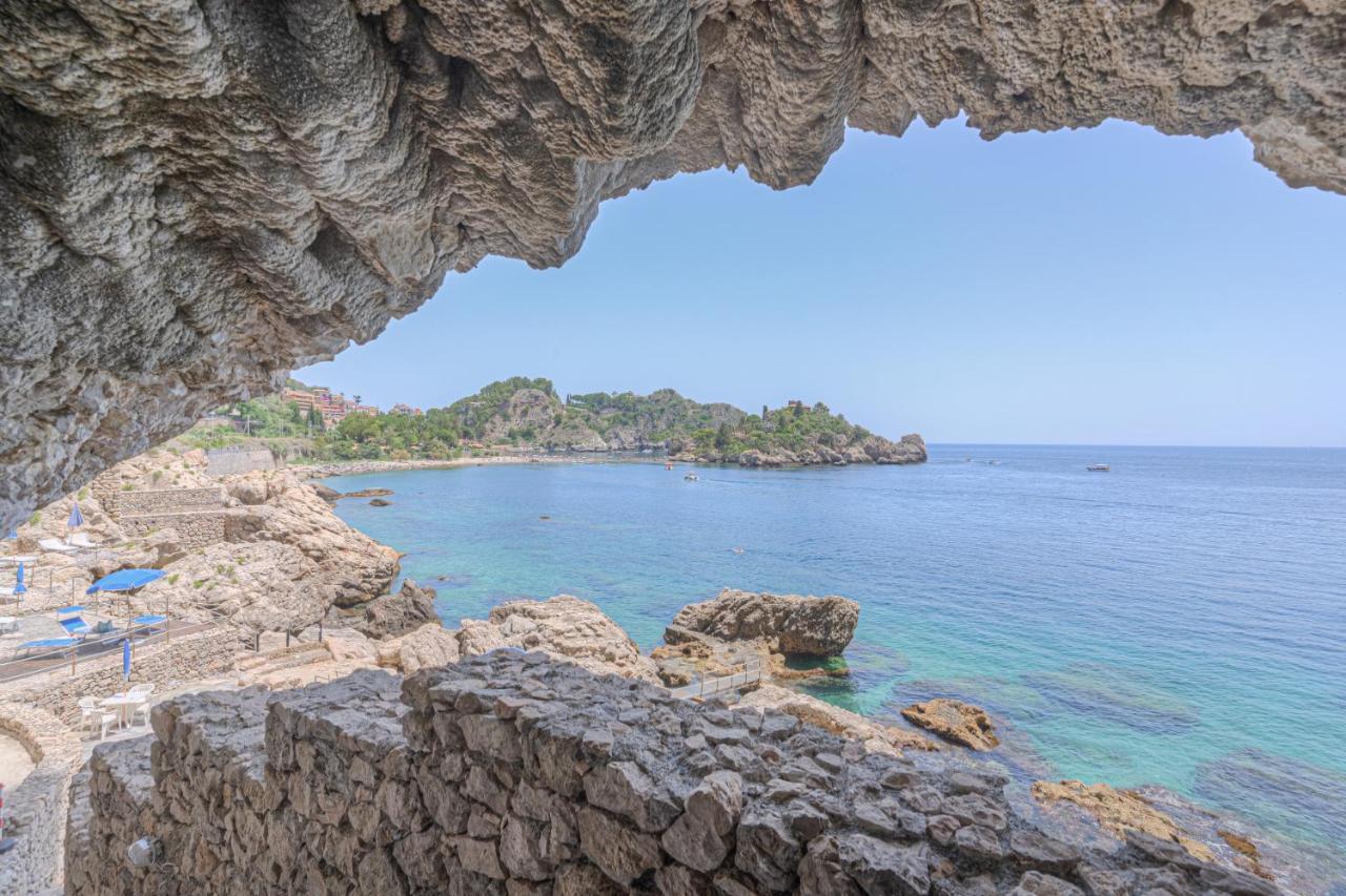 Villa Infinity Vista Mare E Relax Taormina Bagian luar foto