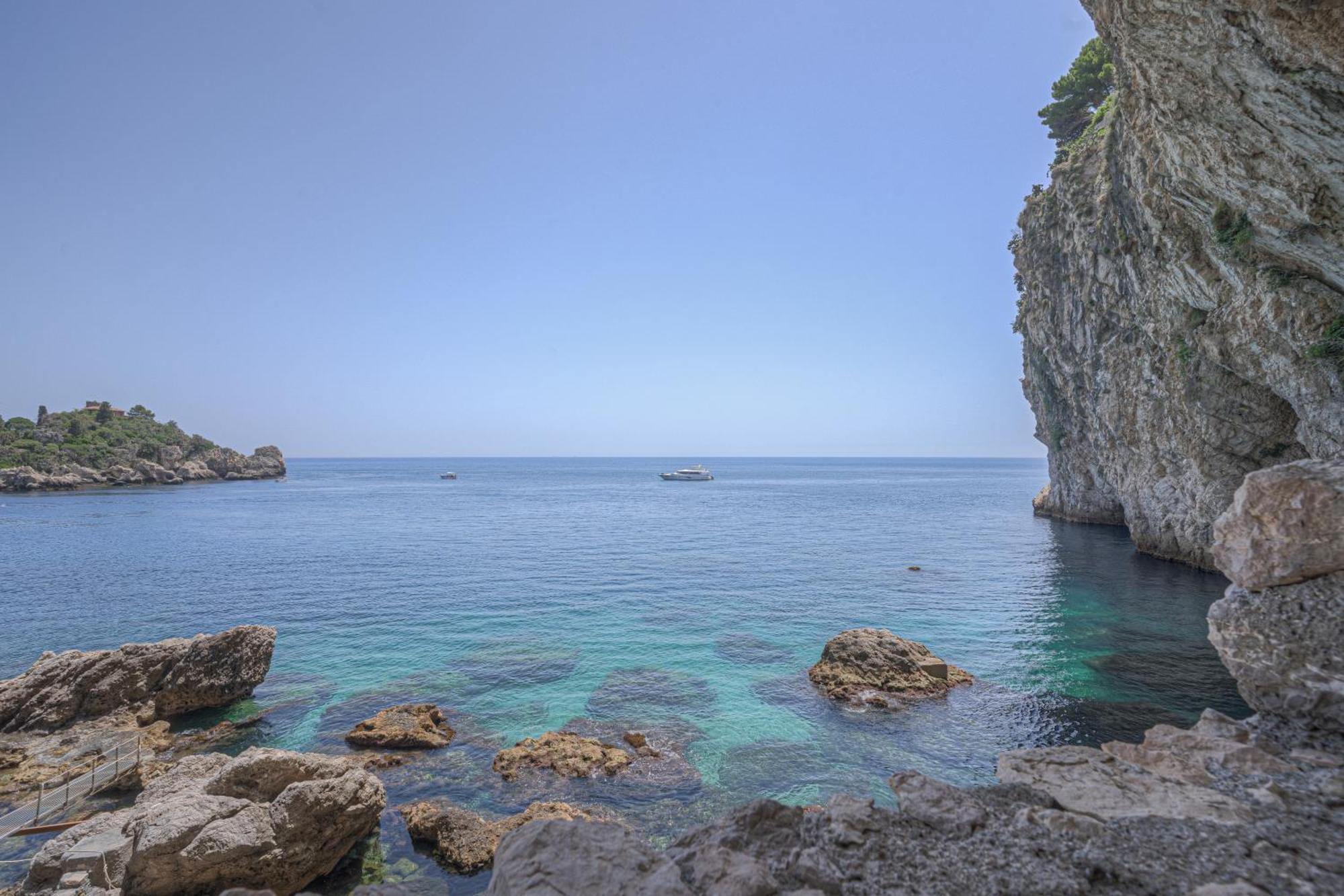 Villa Infinity Vista Mare E Relax Taormina Bagian luar foto